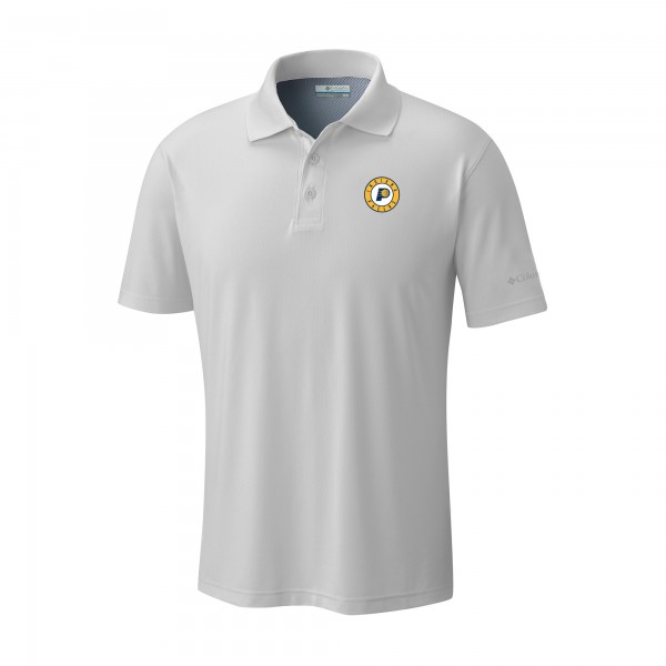 Indiana Pacers Columbia White Low Drag Offshore Polo