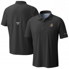 Поло Los Angeles Lakers Columbia Black Low Drag Offshore