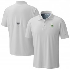 Milwaukee Bucks Columbia White Low Drag Offshore Polo