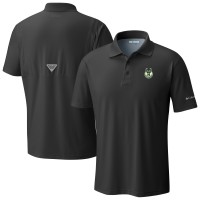 Milwaukee Bucks Columbia Black Low Drag Offshore Polo