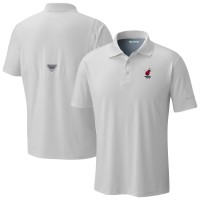Miami Heat Columbia White Low Drag Offshore Polo
