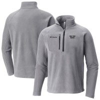 Кофта на короткой молнии New York Knicks Columbia Fast Trek III Fleece - Gray