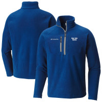New York Knicks Columbia Blue Fast Trek III Half-Zip Fleece Pullover