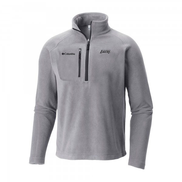 Кофта на короткой молнии Los Angeles Lakers Columbia Fast Trek III Fleece - Purple