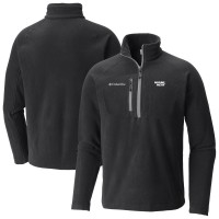 Miami Heat Columbia Black Fast Trek III Half-Zip Fleece Pullover