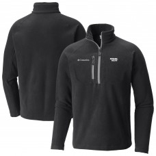 Miami Heat Columbia Black Fast Trek III Half-Zip Fleece Pullover