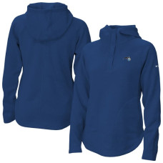 Женская толстовка Orlando Magic Columbia Blue Sweater Weather Quarter-Snap