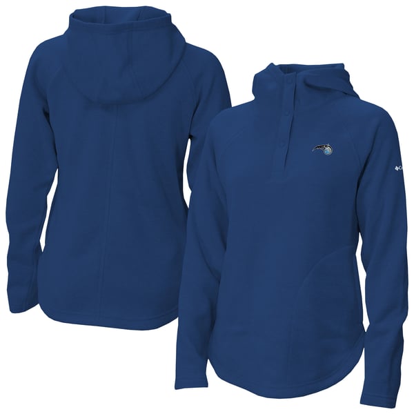 Женская толстовка Orlando Magic Columbia Blue Sweater Weather Quarter-Snap