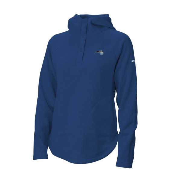 Женская толстовка Orlando Magic Columbia Blue Sweater Weather Quarter-Snap