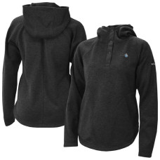 Женская толстовка Orlando Magic Columbia Black Sweater Weather Quarter-Snap