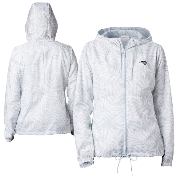 Женская ветровка Orlando Magic Columbia White Flash Forward Full-Zip Jacket