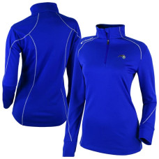 Женская пуловер Orlando Magic Columbia Blue Omni-Wick Shotgun Quarter-Zip 2.0