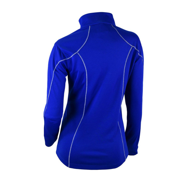 Женская пуловер Orlando Magic Columbia Blue Omni-Wick Shotgun Quarter-Zip 2.0