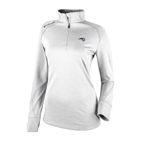 Женская пуловер Orlando Magic Columbia White Omni-Wick Shotgun Quarter-Zip 2.0