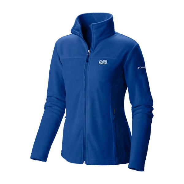 Женская куртка Orlando Magic Columbia Blue Give & Go II Fleece Full-Zip