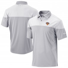 New York Knicks Columbia Gray Omni-Wick Best Ball Polo