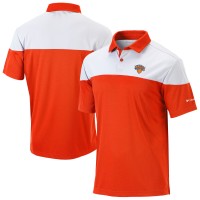 New York Knicks Columbia Orange Omni-Wick Best Ball Polo