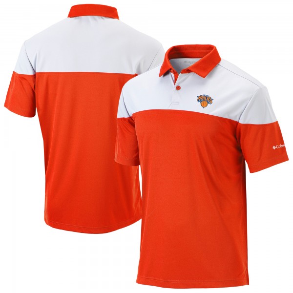 New York Knicks Columbia Orange Omni-Wick Best Ball Polo