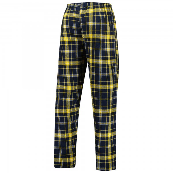 Штаны Denver Nuggets Concepts Sport Navy/Gold Ultimate Plaid Flannel