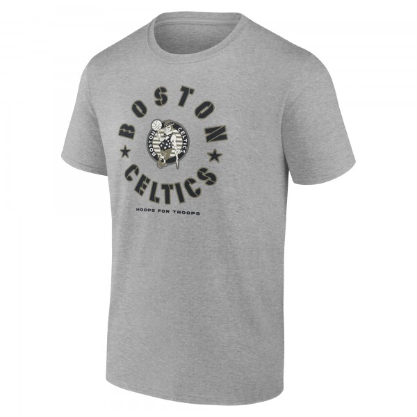 Футболка Boston Celtics Hoops for Troops - Heather Gray