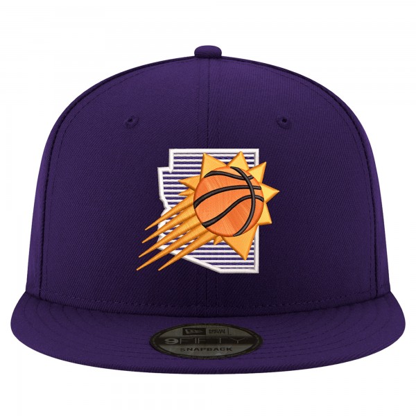 Бейсболка Phoenix Suns New Era Purple State Pride 9FIFTY