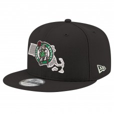 Бейсболка Boston Celtics New Era Black State Pride 9FIFTY Snapback