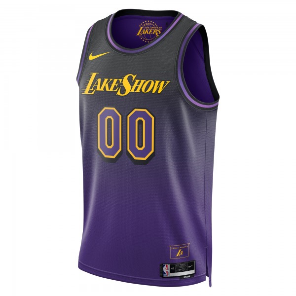 Именная игровая джерси Los Angeles Lakers Nike Unisex 2024/25 Swingman - City Edition - Purple