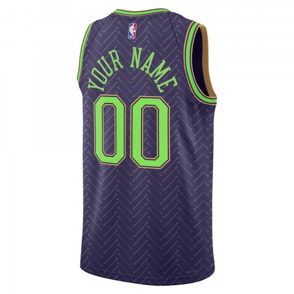 Именная игровая джерси New Orleans Pelicans Nike Unisex 2024/25 Swingman - City Edition - Purple