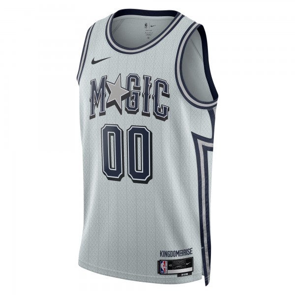 Именная игровая джерси Orlando Magic Nike Unisex 2024/25 Swingman - City Edition - Silver