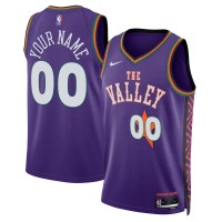 Именная игровая джерси Phoenix Suns Nike Unisex 2024/25 Swingman - City Edition - Purple