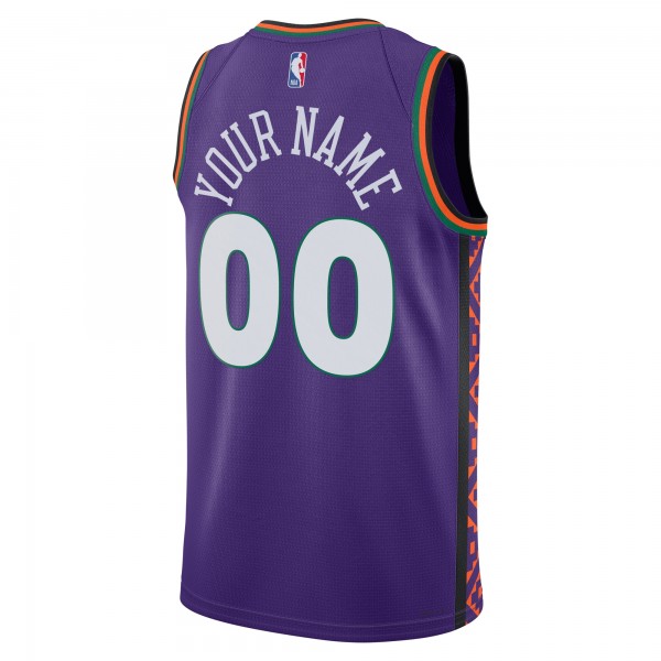 Именная игровая джерси Phoenix Suns Nike Unisex 2024/25 Swingman - City Edition - Purple