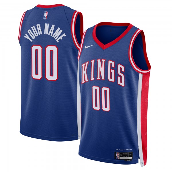 Именная игровая джерси Sacramento Kings Nike Unisex 2024/25 Swingman - City Edition - Blue