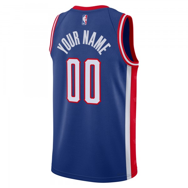 Именная игровая джерси Sacramento Kings Nike Unisex 2024/25 Swingman - City Edition - Blue