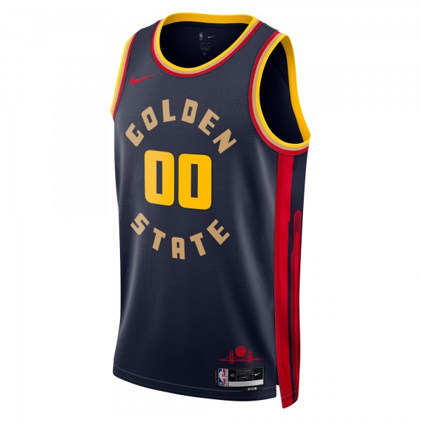 Именная игровая джерси Golden State Warriors Nike Unisex 2024/25 Swingman - City Edition - Navy