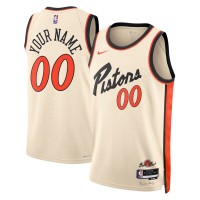 Именная игровая джерси Detroit Pistons Nike Unisex 2024/25 Swingman - City Edition - White