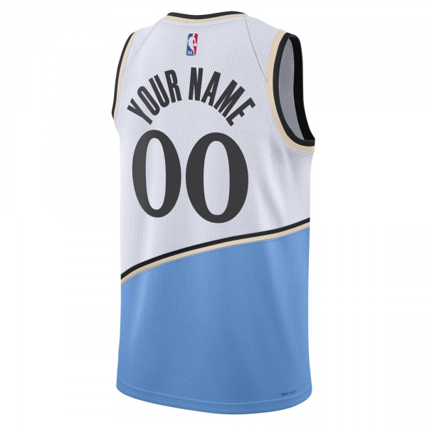 Именная игровая джерси Atlanta Hawks Nike Unisex 2024/25 Swingman - City Edition - White