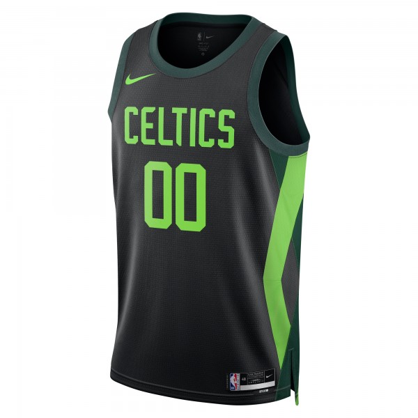 Именная игровая джерси Boston Celtics Nike Unisex 2024/25 Swingman - City Edition - Black