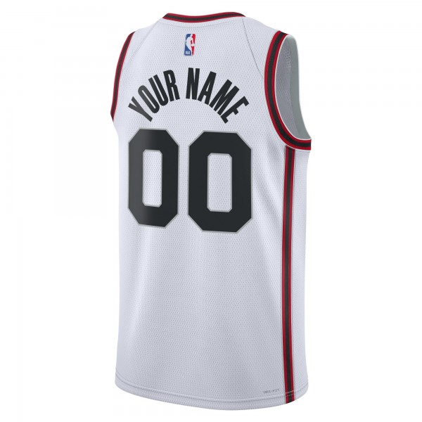 Именная игровая джерси Houston Rockets Nike Unisex 2024/25 Swingman - City Edition - White
