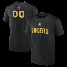 Именная футболка Los Angeles Lakers Black Midfielder