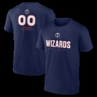 Washington Wizards Navy Personalized Name & Number Midfielder T-Shirt