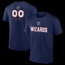 Washington Wizards Navy Personalized Name & Number Midfielder T-Shirt