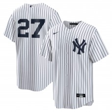 Джерси New York Yankees Giancarlo Stanton Nike White Home Replica Player