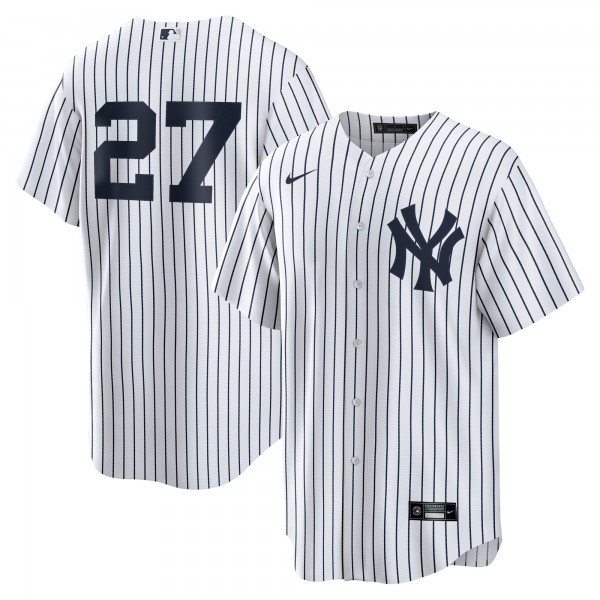 Джерси New York Yankees Giancarlo Stanton Nike White Home Replica Player