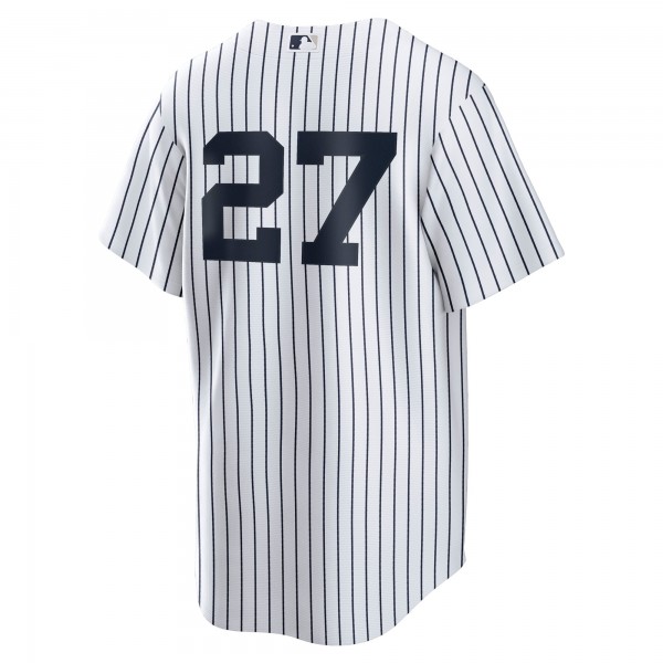 Джерси New York Yankees Giancarlo Stanton Nike White Home Replica Player