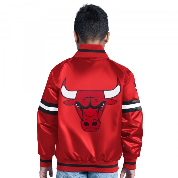 Куртка на кнопках Youth Chicago Bulls Red Scrimmage Varsity