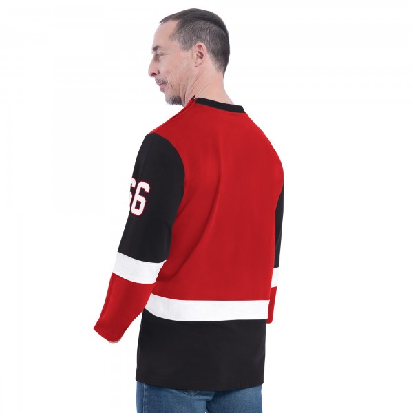 Футболка с длинным рукавом Chicago Bulls G-III Sports by Carl Banks Red Adaptive Rugby