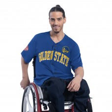 Golden State Warriors G-III Sports by Carl Banks Royal Adaptive Star Player Fashion Baseball Jersey