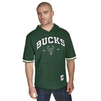 Футболка с капюшоном Milwaukee Bucks Tommy Jeans Paul French Terry - Hunter Green