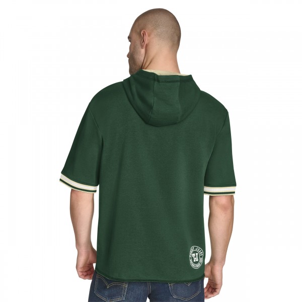 Футболка с капюшоном Milwaukee Bucks Tommy Jeans Paul French Terry - Hunter Green