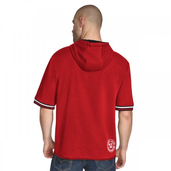 Футболка с капюшоном Chicago Bulls Tommy Jeans Red Paul French Terry